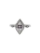 Cathy Waterman Double Triangle Diamond Ring
