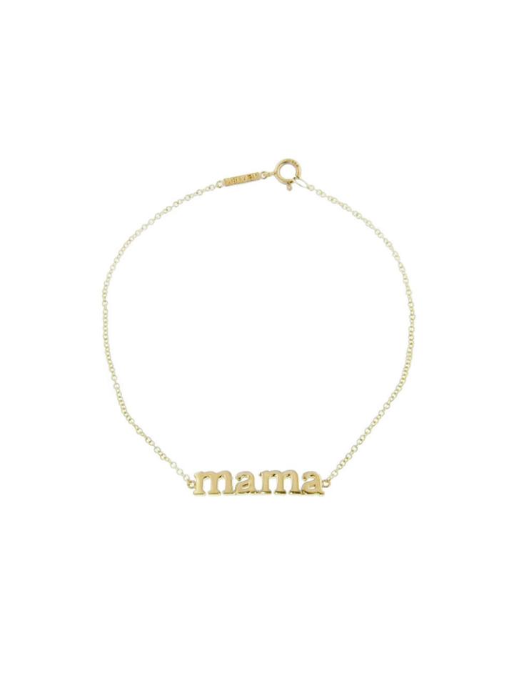 Jennifer Meyer Mama Bracelet - Yellow Gold