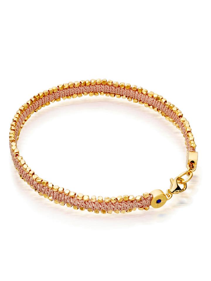 Astley Clarke Pink Nugget Bracelet