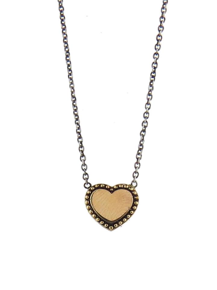 Workhorse Linden Heart Necklace - Yellow Gold