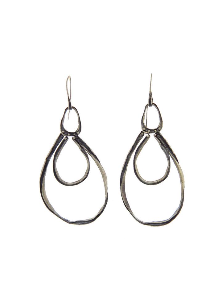 Ten Thousand Things Spider Multi Hoop Earring - Sterling Silver