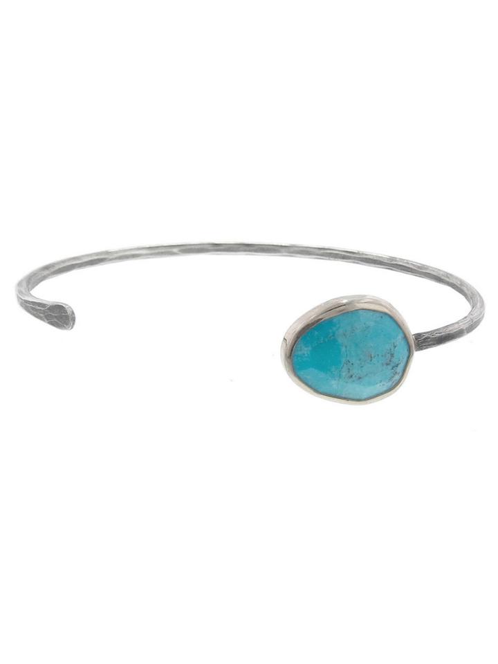 Melissa Joy Manning Off Center Turquoise Cuff