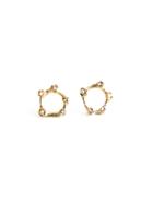 N+a New York Five Diamond Earring - Gold