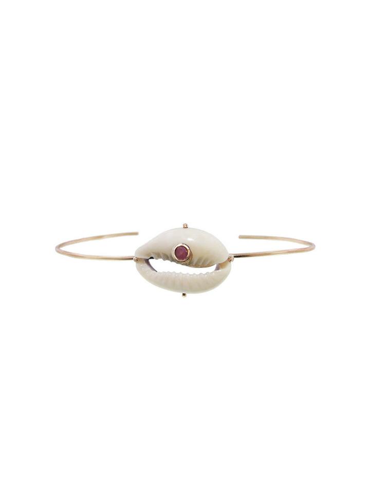 Pascale Monvoisin Cauri Bracelet - Pink Sapphire