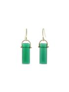 Ylang 23 Green Onyx Sycamore Earrings