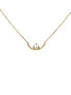 Wwake Diamond Arc Necklace