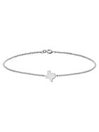 Finn Minor Obsessions State Of Texas Bracelet - White Gold