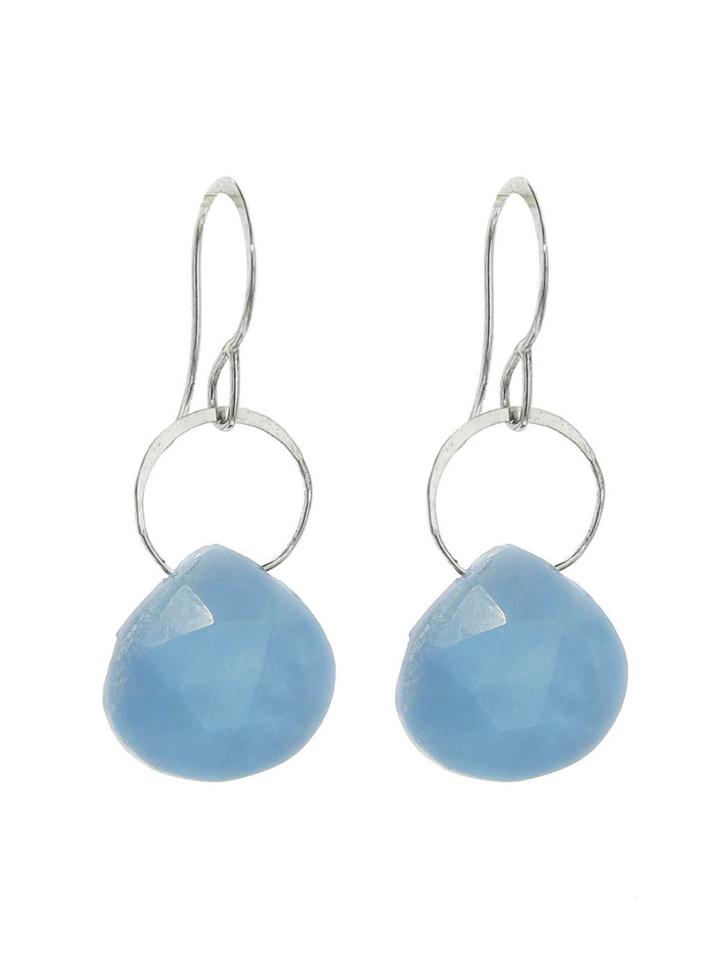 Melissa Joy Manning Blue Opal Drop Earrings