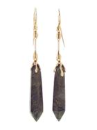 Lucifer Vir Honestus Boulder Opal Earrings