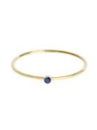 Jennifer Meyer Thin Sapphire Stacking Ring