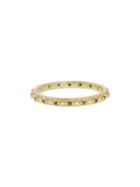 Megan Thorne Asta Eternity Band With Black Diamonds - Yellow Gold