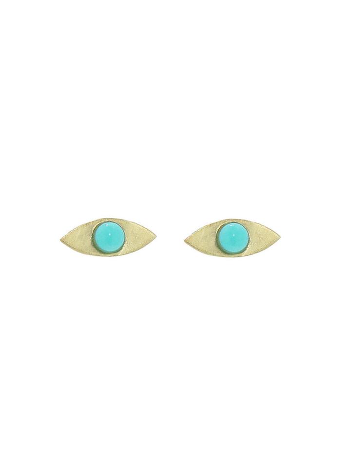 Andrea Fohrman Turquoise Eye Studs