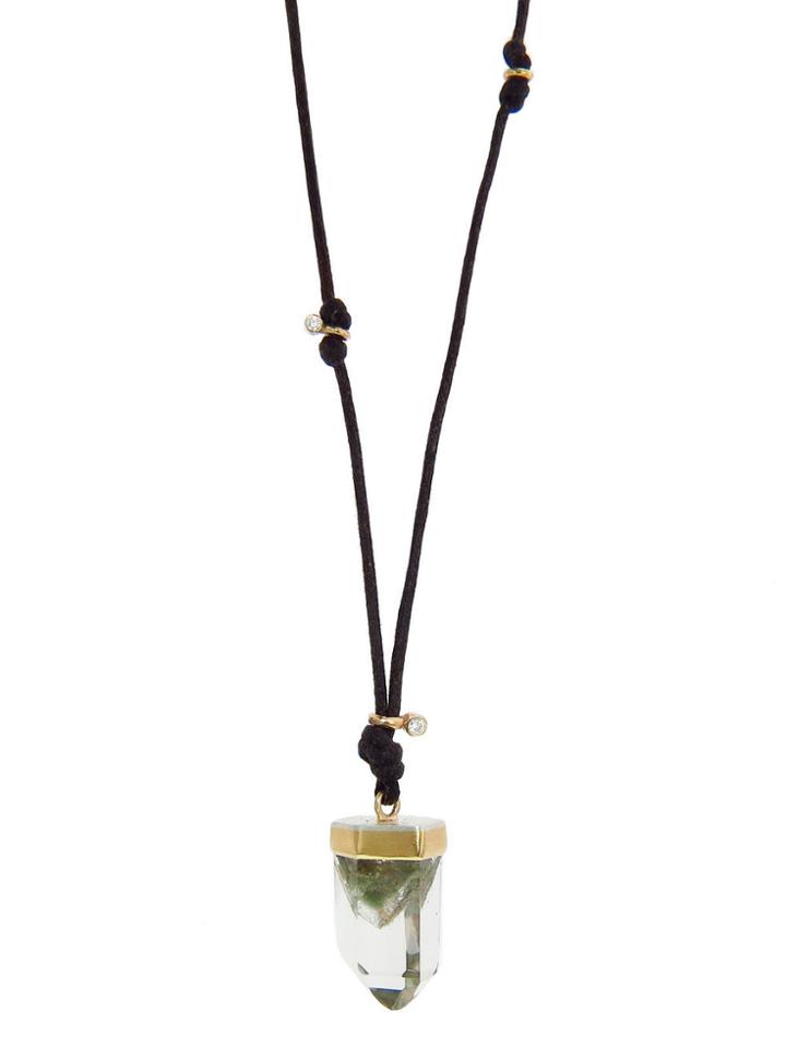 Jamie Joseph Phantom Crystal Pendant Necklace