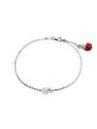 Pippo Perez Elephant Bracelet With Diamonds - White Gold