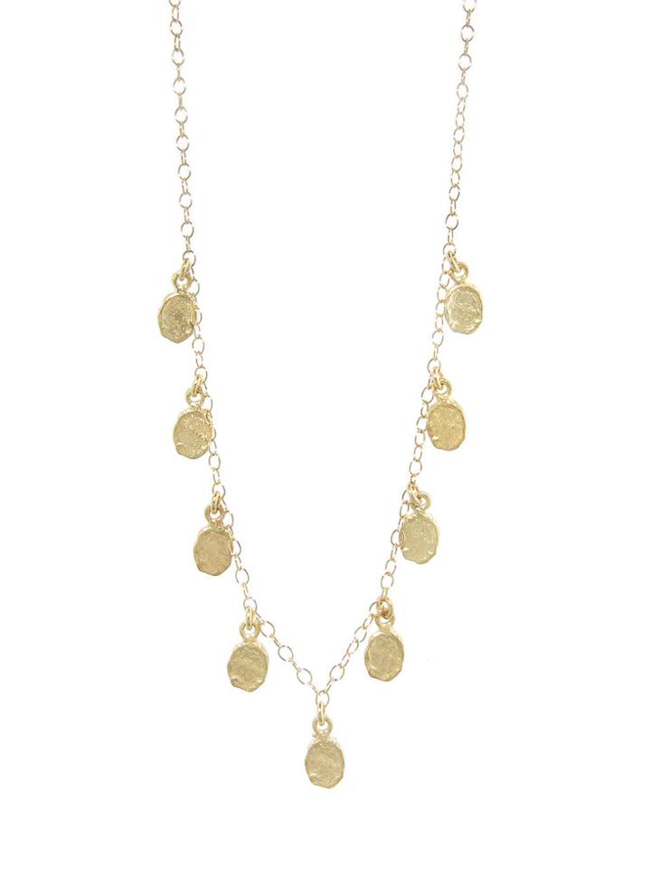 Ylang 23 Medium Golden Flake Necklace