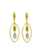 Gurhan Willow Bloom Double Drop Earrings With Labradorite