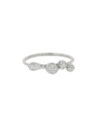 Ten Thousand Things Pave Molten Cluster - Designer White Gold Ring