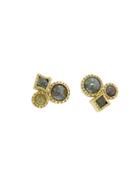 Todd Reed Handmade Rose Cut Diamond Cluster Studs