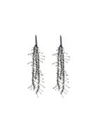 Himatsingka Stamen Silver Hook Earrings