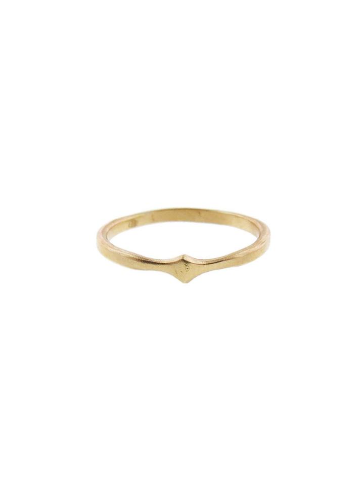 Lori Mclean Fantail Ring - Yellow Gold
