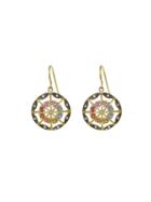 Cathy Waterman Sapphire Ferris Wheel Earrings