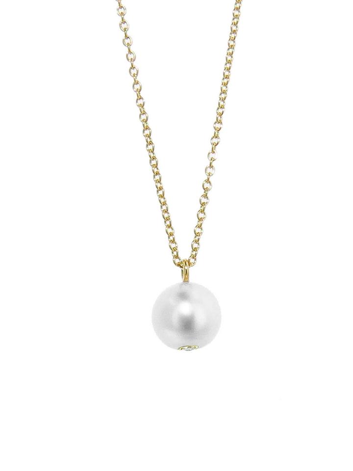 Finn Pearl And Diamond Necklace