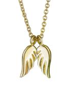 Finn Minor Obsessions Angels Wings Necklace - 10 Karat Gold