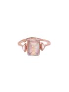 Ylang 23 Rose Gold Moonstone And Diamond Ring