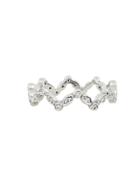 Cathy Waterman Zig Zag Ring - Platinum