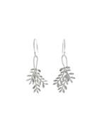 Himatsingka Vine Twist Earrings - Sterling Silver
