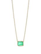 Lori Mclean Simple Emerald Necklace
