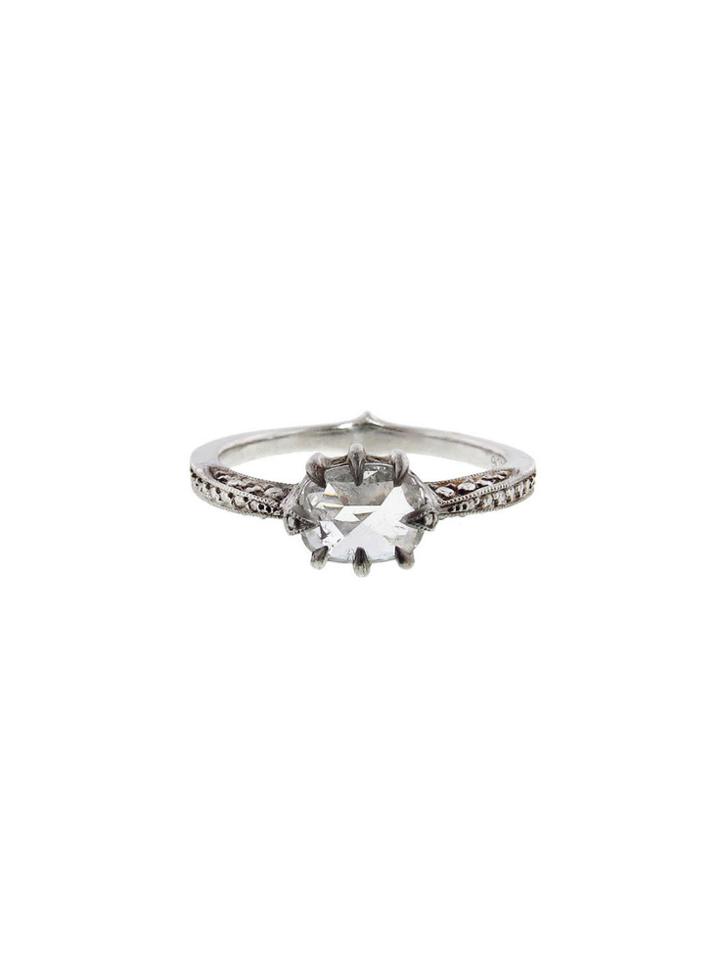 Cathy Waterman Rose Cut Diamond Cat Claw Ring