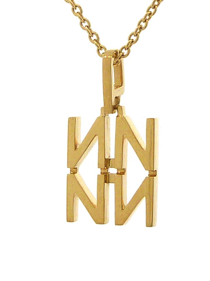 India Hicks Gold Love Letters Necklace - N
