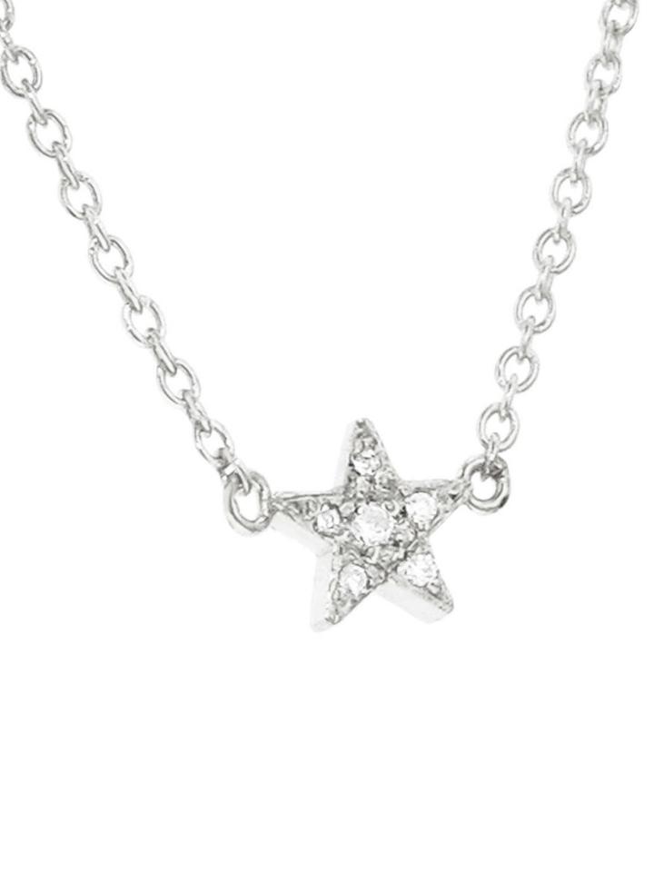 Jennifer Meyer Diamond Mini Star Bracelet - White Gold