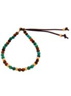 Catherine Michiels Turquoise And Tiger's Eye Bead Stardust Bracelet