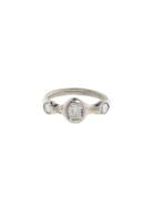 Ten Thousand Things Triple Diamond Ring - Palladium