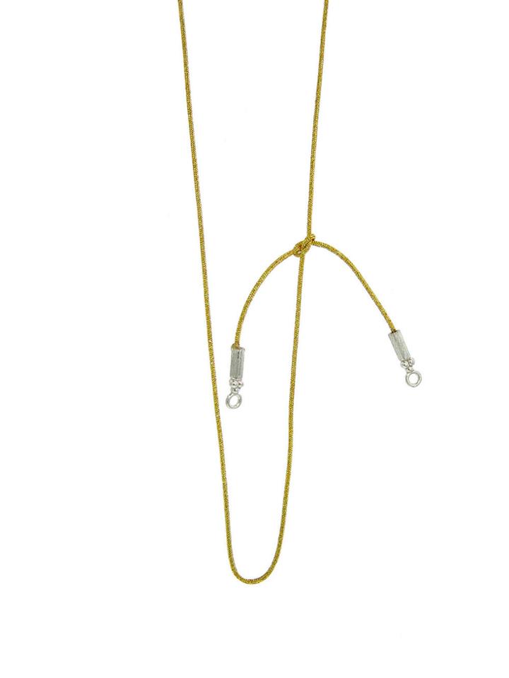 Erica Molinari Gold Dipped Korean Silk Cord - 32