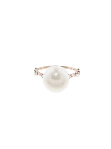 Kataoka Pearl Diamond Ring