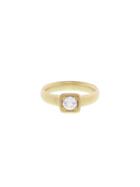 Ylang 23 Diamond Ring Framed In Yellow Gold