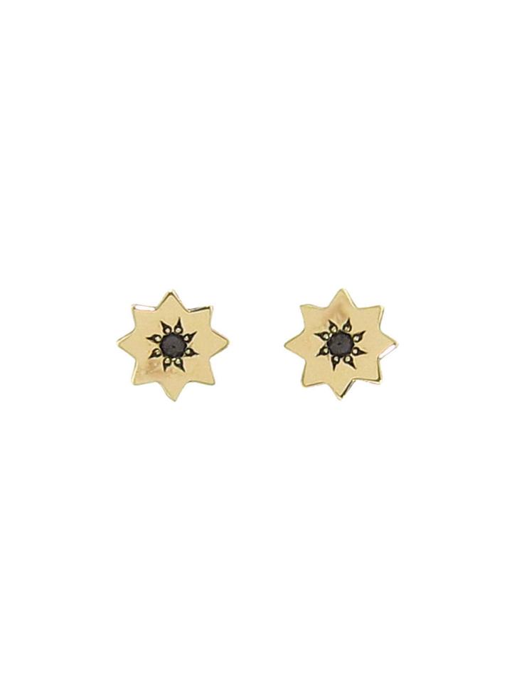Workhorse Elgin Studs With Black Diamonds