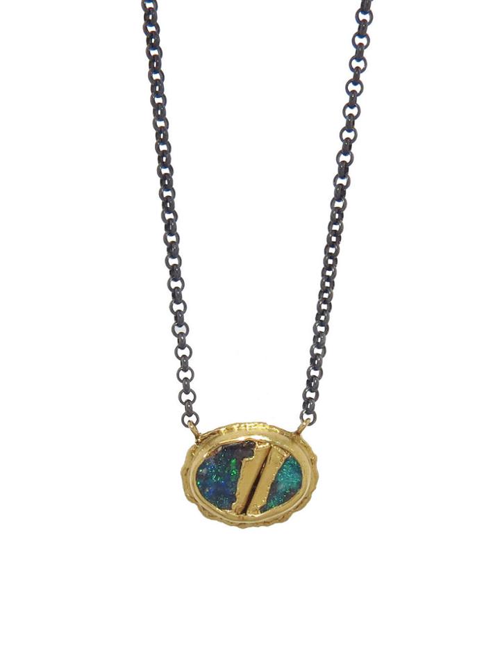 Jamie Joseph Australian Boulder Opal Necklace