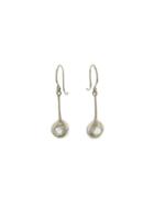 Ten Thousand Things Diamond Ball Earrings - White Gold