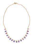 Jemma Wynne Purple Sapphire And Diamond Revival Chain