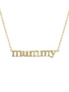 Jennifer Meyer Mummy Necklace - Yellow Gold