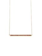 Jennifer Meyer Pink Sapphire Long Stick Necklace