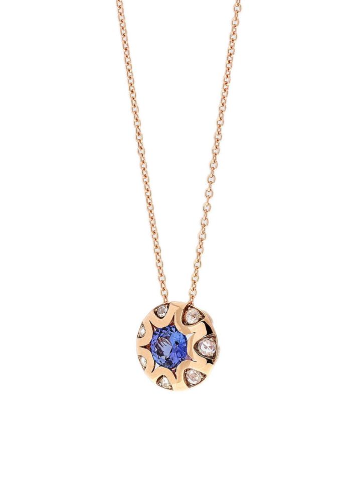 Ylang 23 Diamond And Tanzanite Pendant Necklace