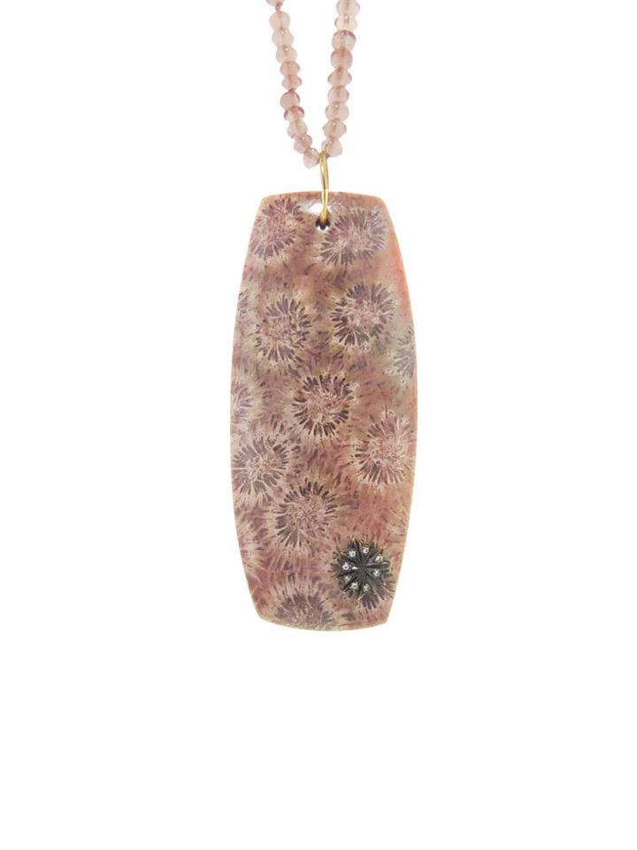 Cathy Waterman Fossilized Coral Charm