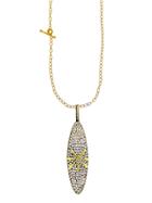Cathy Waterman Kimono Matrix Pendant - 22 Karat Gold