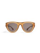 Ylang 23 Brown/dark Brown Mykita X Maison Margiela Sunglasses - Dual 004