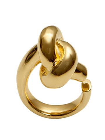 Jennifer Fisher Large Knot Ring - Yellow Gold